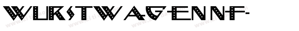 Wurstwagen NF字体转换